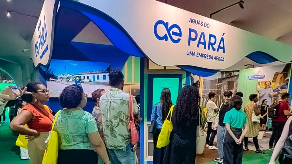 L30 — Estande Águas do Pará: vista 1 do projeto