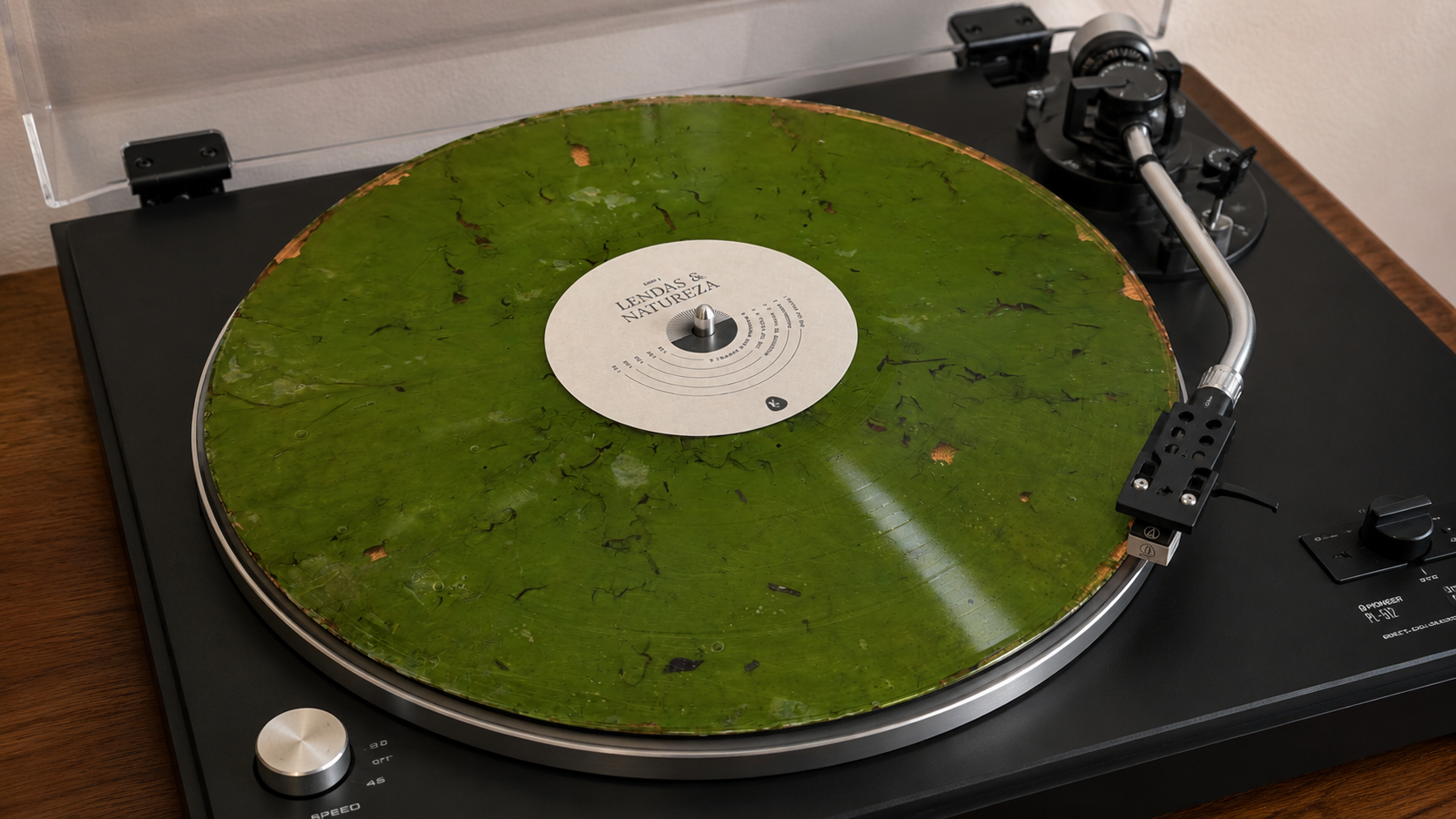 Artplan — Disco de Vinil Lendas da Natureza: vista 1 do projeto