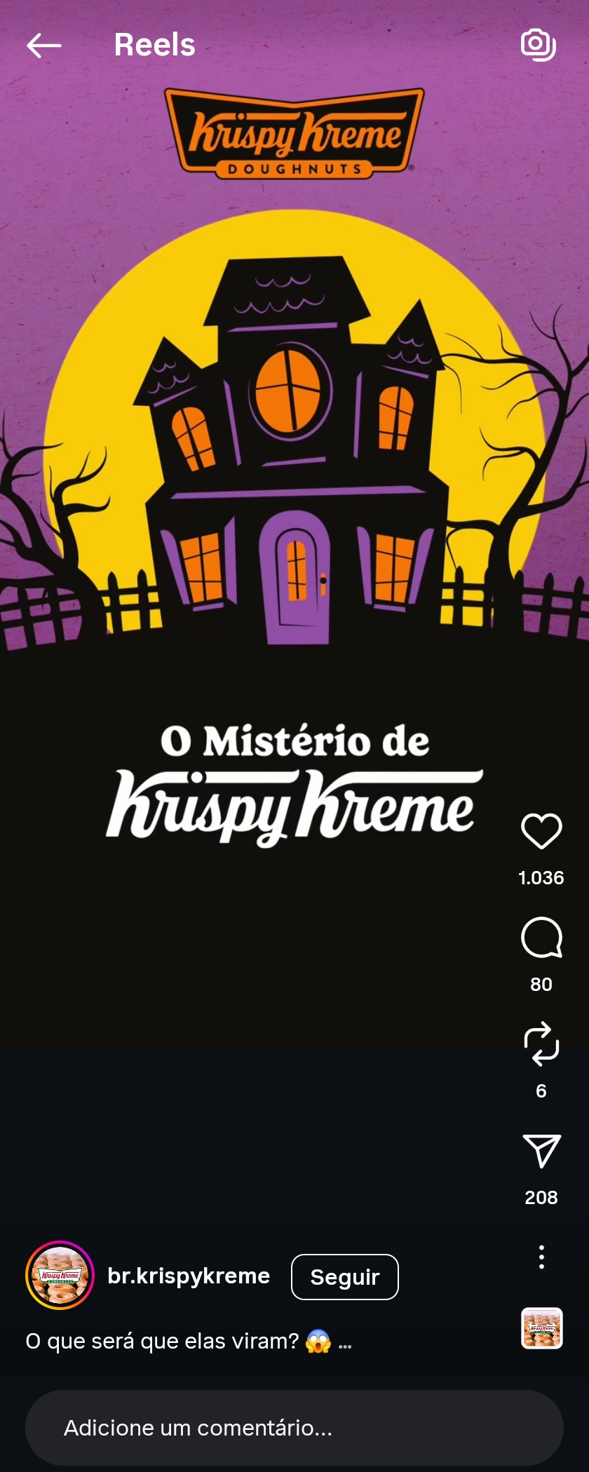 Krispy Kreme — Halloween: vista 24 do projeto