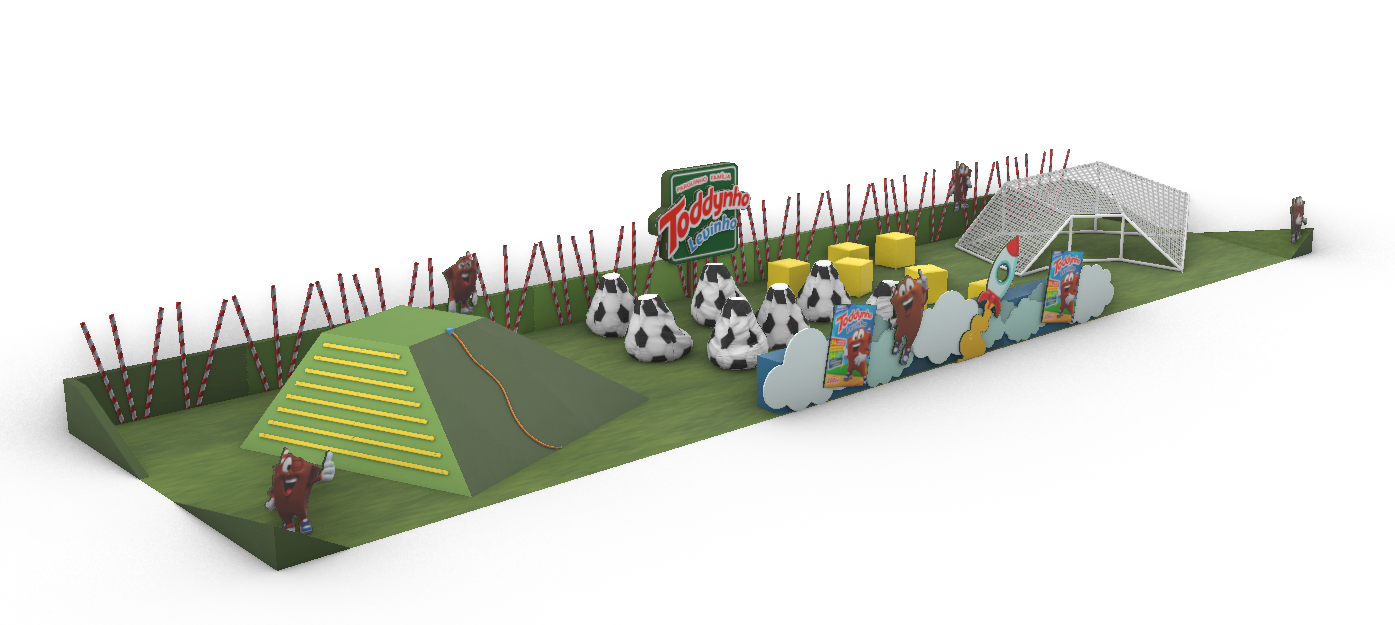 Toddynho — Criação Espaço Infantil Nubank Parque: vista 8 do projeto
